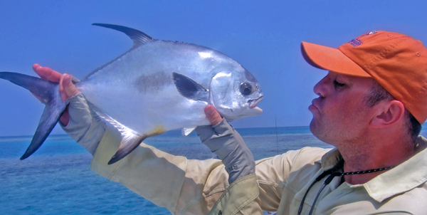 TarponCayeLodgeMarchPermit Typical Permit from Tarpon Caye Lodge