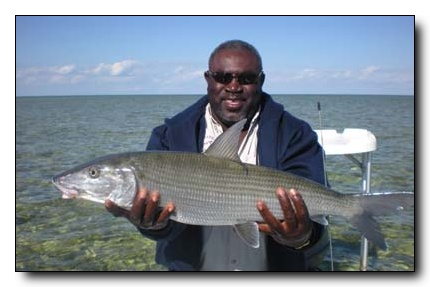 North-Riding-Point-Club-14-Pound-Bonefish North Riding Point Guide Bully with a Huge winter bonefish