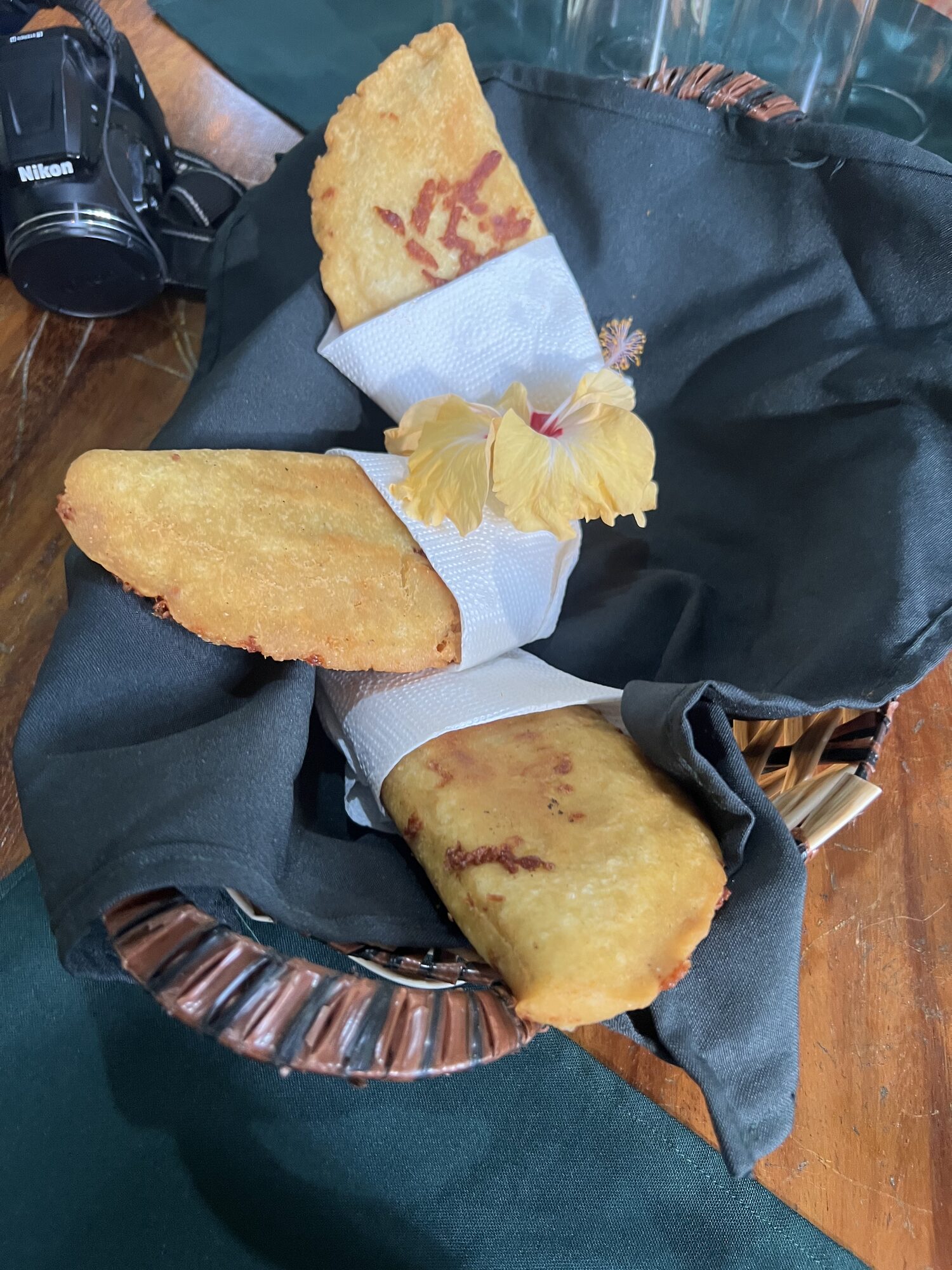 Snacks at Crocodile Bay, Puerto Jiménez