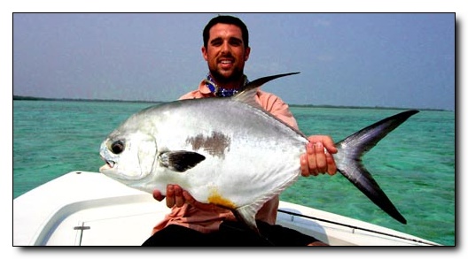 Nice Permit - Rickmon Bonefish Lodge, Abaco, Bahamas