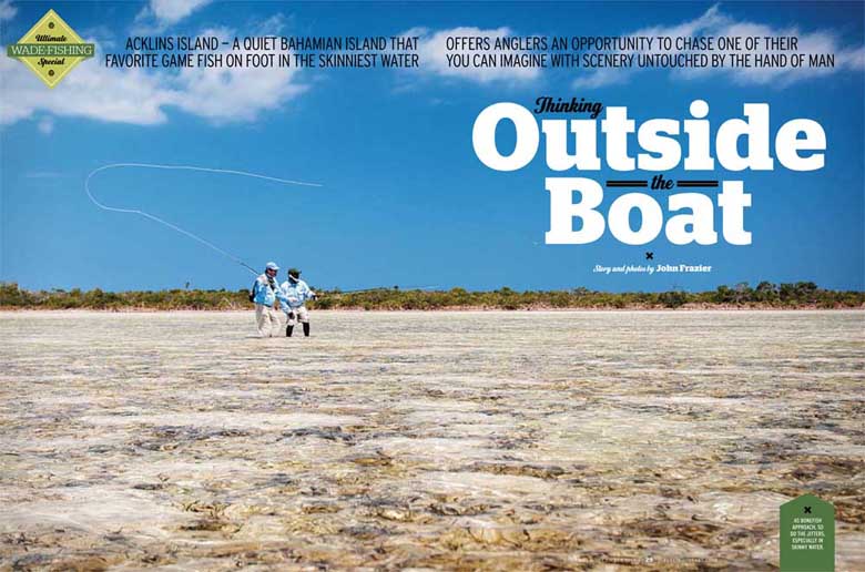 Thinking Outside the Boat: Wading for Bonefish in Bahamas on the Flats
