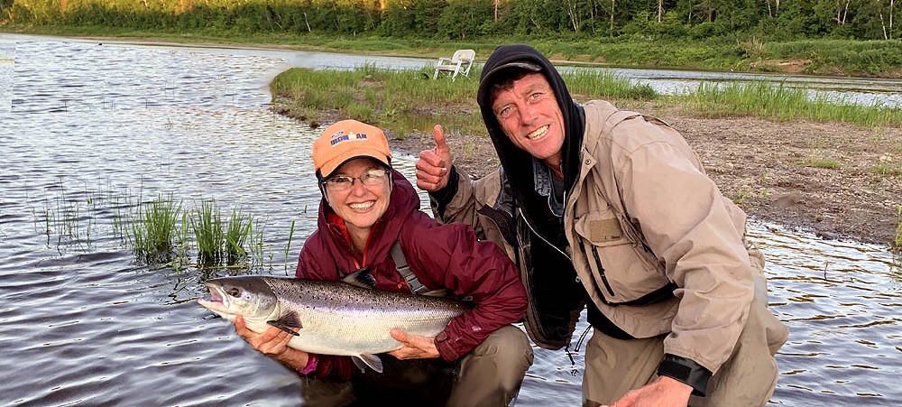 Ann 1st Salmon Angler Adventures
