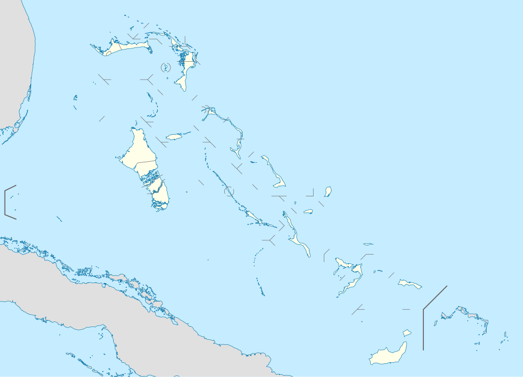 Bahamas location map