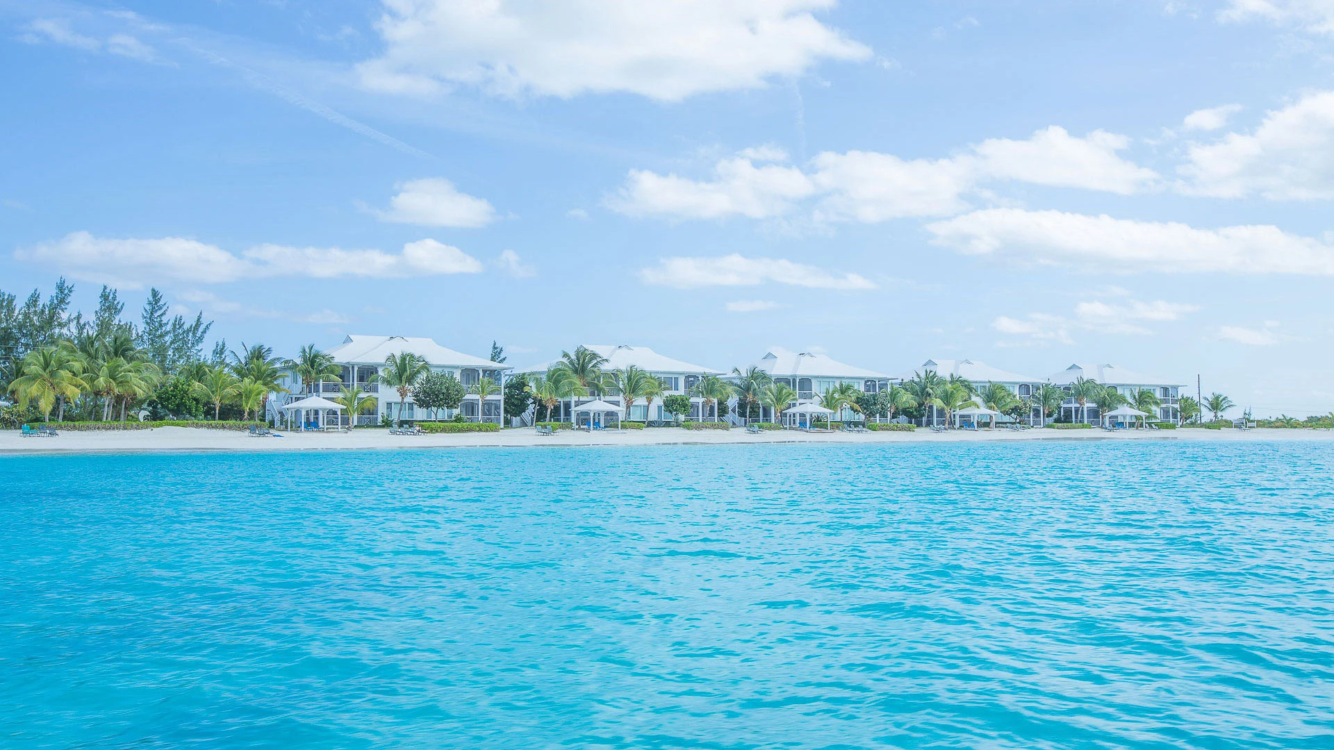 Beach walkway at Cape Santa Maria Beach Resort