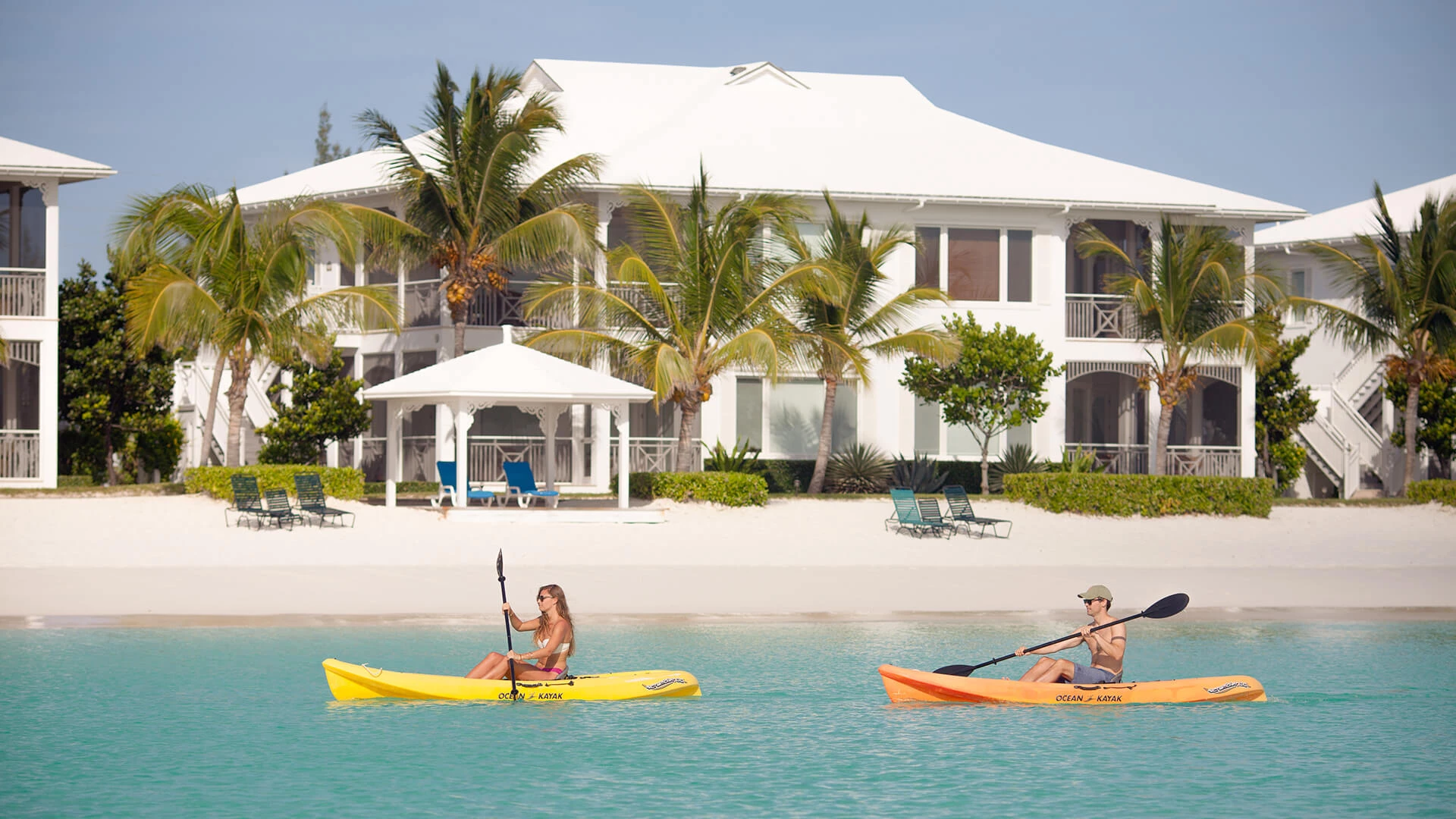 Snorkeling coral reefs at Cape Santa Maria Beach Resort