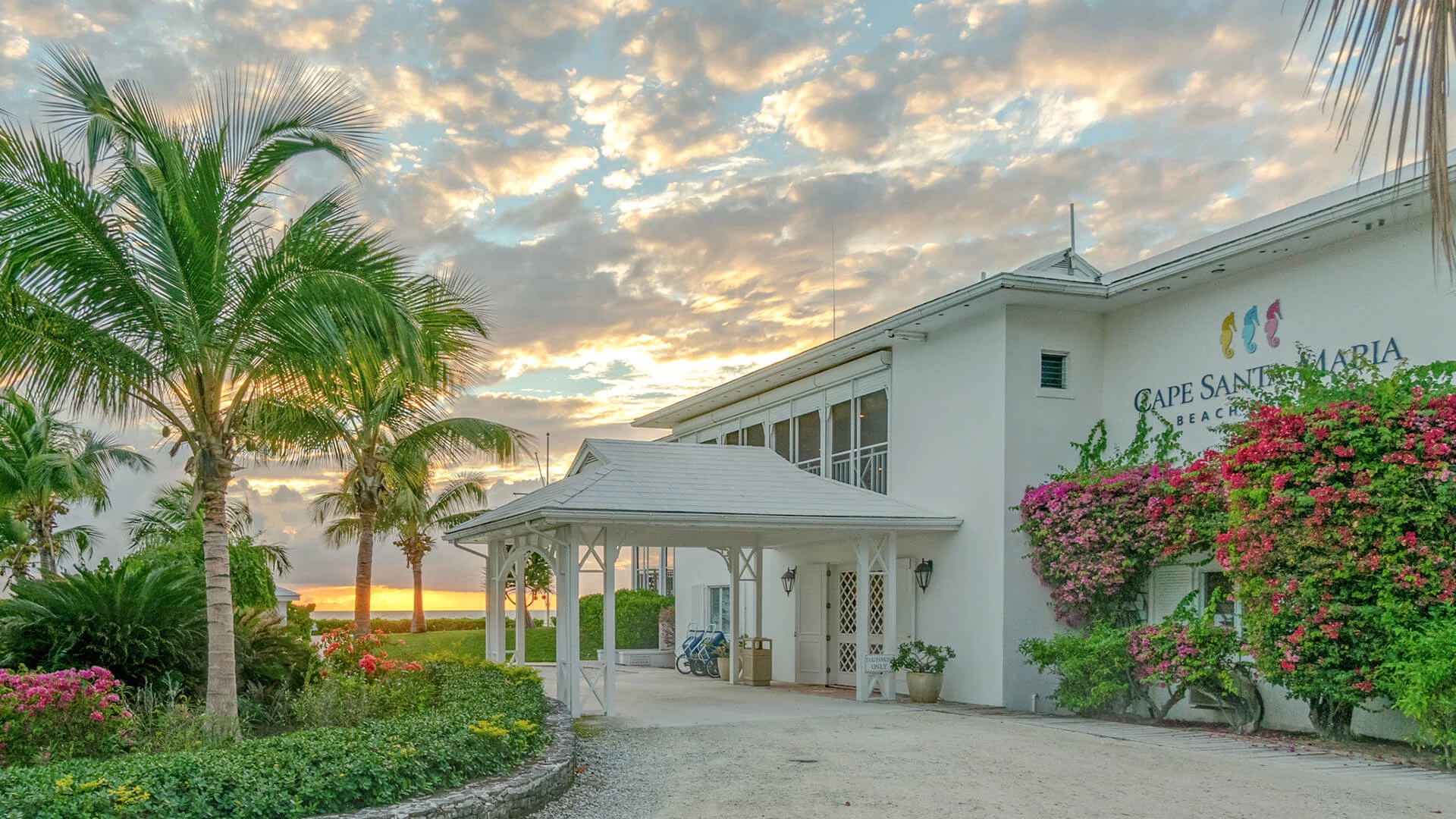 Beach activities at Cape Santa Maria Beach Resort