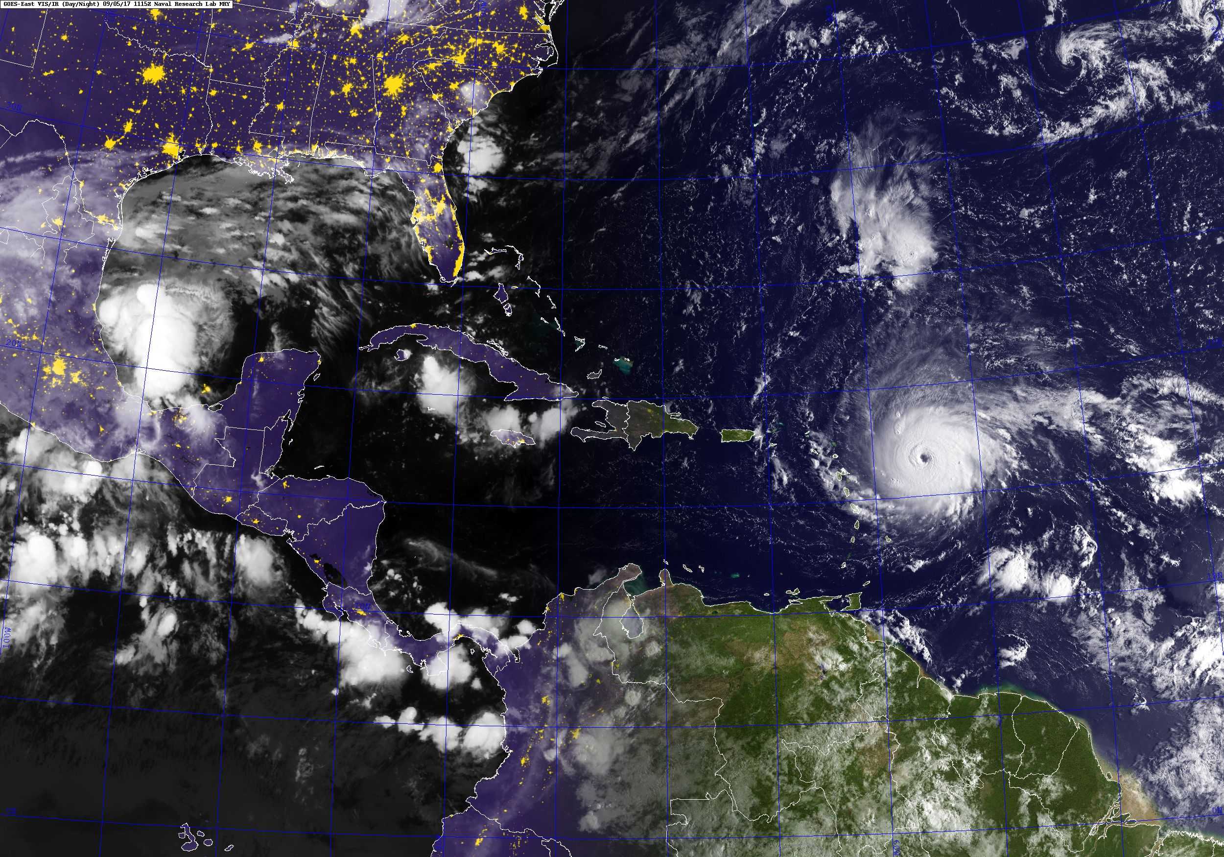 Hurricane tracking map showing storm path relative to Bahamas fishing destinations, illustrating timing considerations