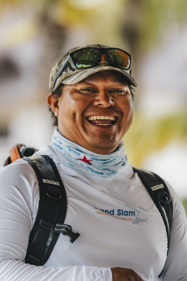 Fishing Guide Portrait Smiling — Sian Kaan Lodge, Ascension Bay Mexico
