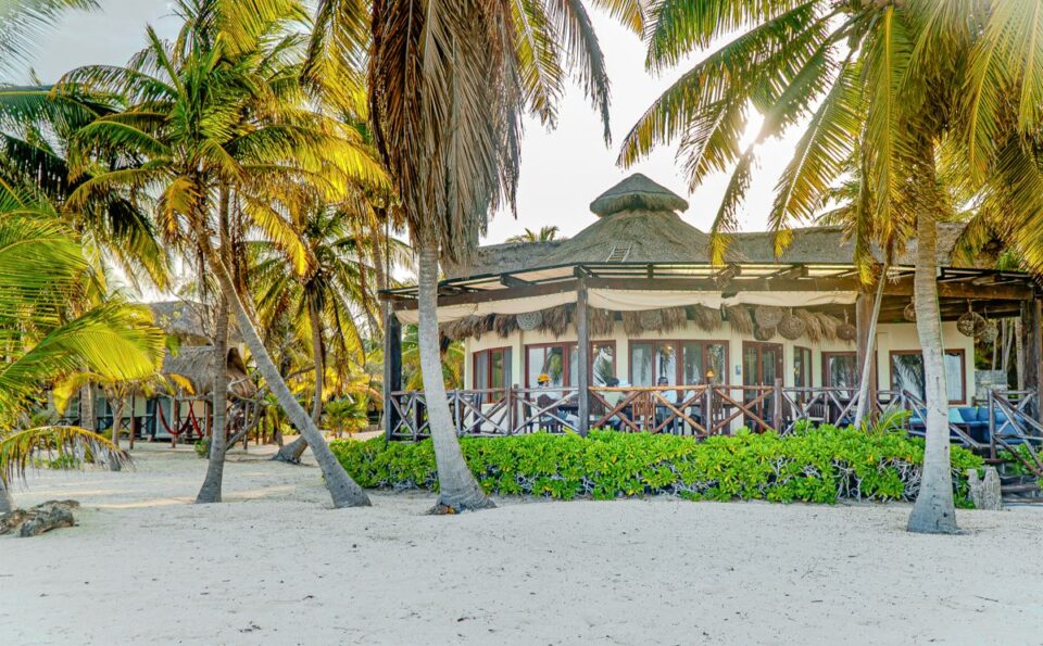 Lodge Palapa Dining Lounge — Sian Kaan Lodge, Ascension Bay Mexico
