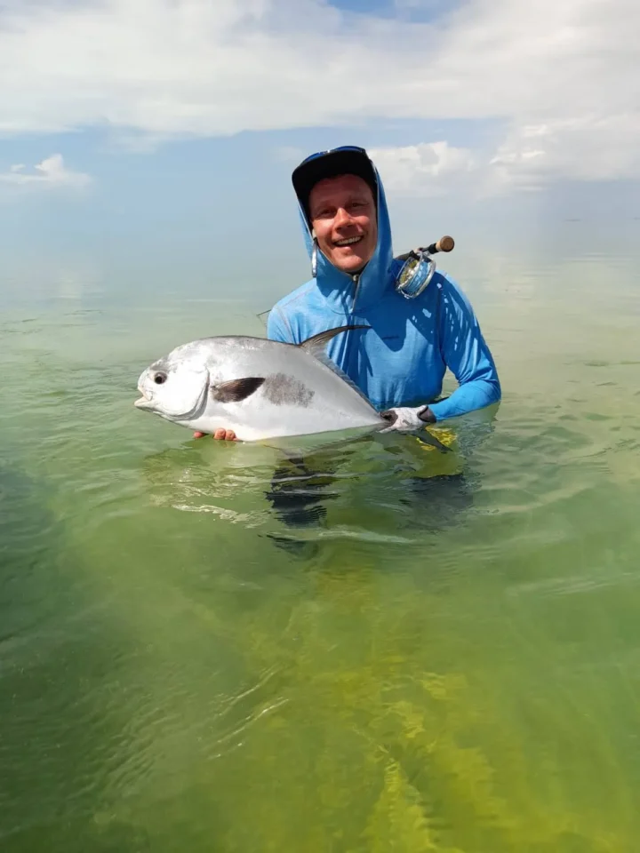 Flats fishing at Grey’s Point Bonefish Inn, Acklins Island, Bahamas