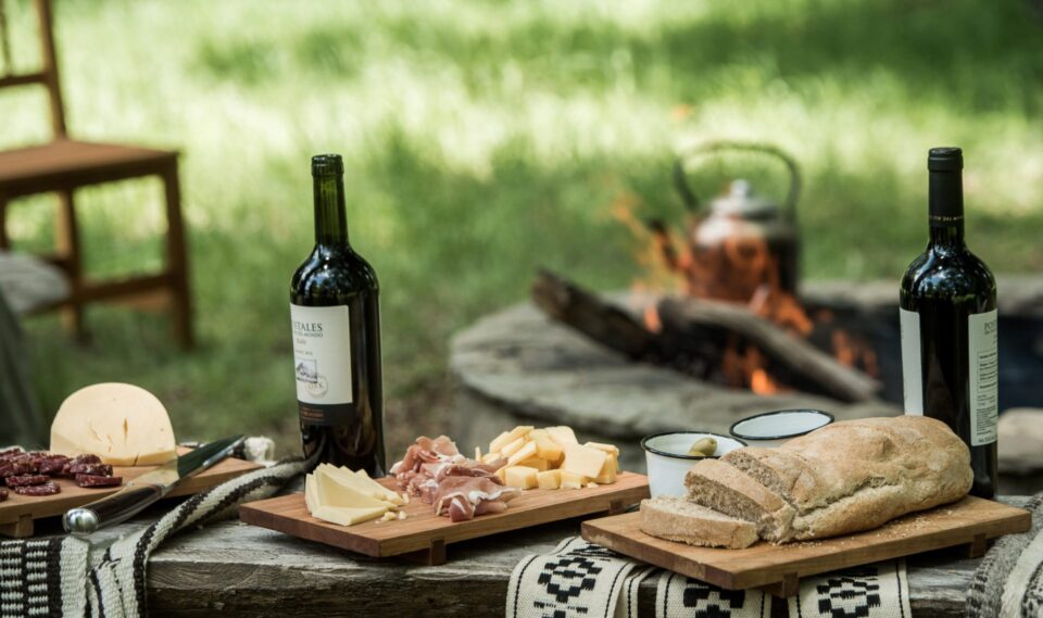Argentine wines at Quillen, northern Patagonia, Argentina. 2028 Patagonia brown trout Argentina copy for BVL