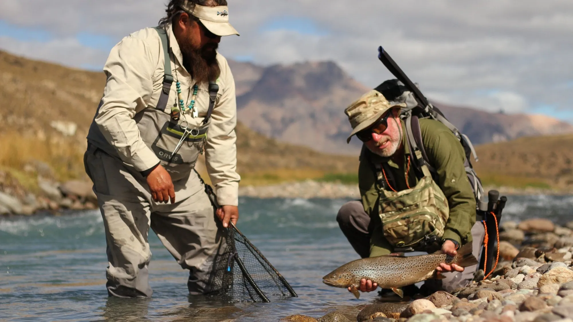 Fly fishing in Chilean Patagonia with Cinco Rios Lodge