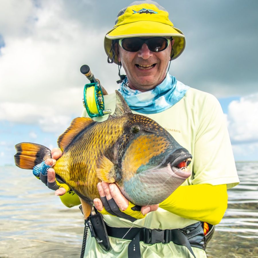 titan triggerfish seychelles farquhar atoll angler adventures clinton ct